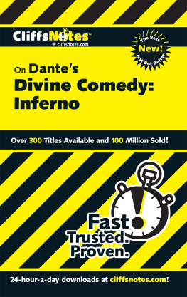 Nikki Moustaki - CliffsNotes on Dantes Divine Comedy: Inferno