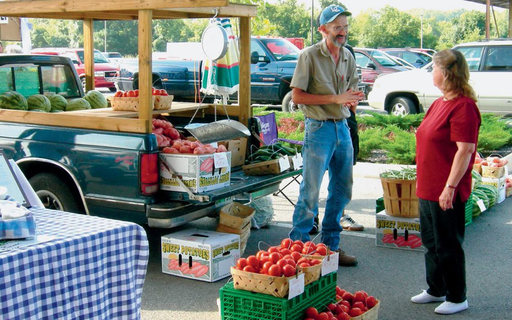 Selling out of the back of a pickup truck can be both simple and effective - photo 8