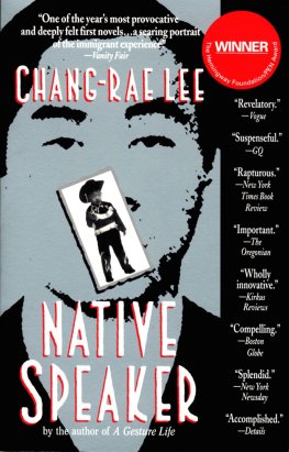 Chang-Rae Lee - Native Speaker