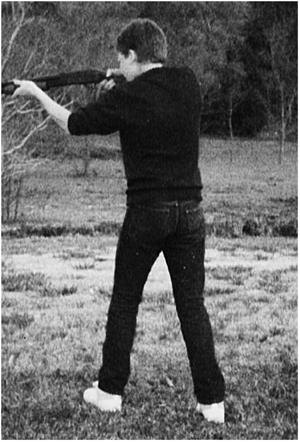 Here I am in junior high practicing with my Ithaca pump shotgun Ironically - photo 4