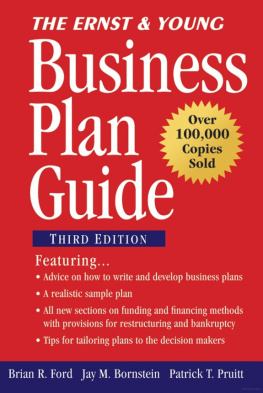 Brian R. Ford - Ernst & Young Business Plan Guide