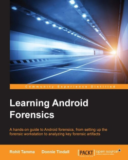 Rohit Tamma - Learning Android Forensics