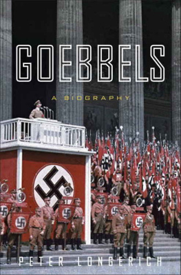 Peter Longerich - Goebbels: A Biography