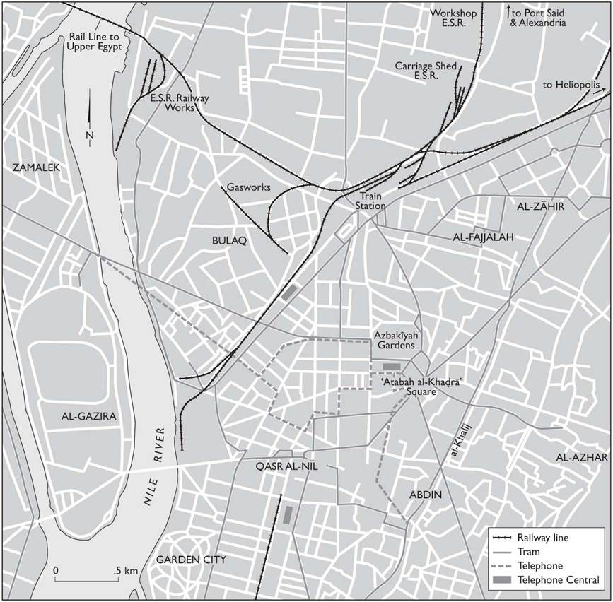 MAP 2 Cairo c 1930 Adapted from Alexander Nicohossof s Map of Cairo 1932 - photo 3