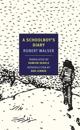 Robert Walser - A Schoolboy's Diary and Other Stories