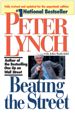 Peter Lynch and John Rothchild - Beating the Street