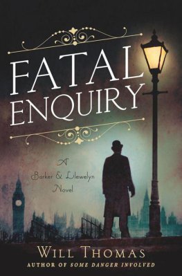Will Thomas - Fatal Enquiry