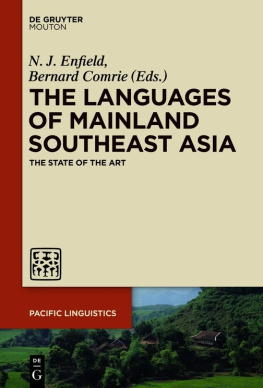 N.J. Enfield - Languages of Mainland Southeast Asia : The State of the Art