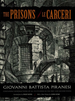 Giovanni Battista Piranesi - The Prisons / Le Carceri