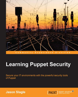 Jason Slagle Learning Puppet Security