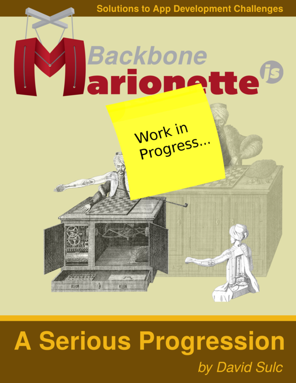 BackboneMarionettejs A Serious Progression David Sulc This book is for sale - photo 1