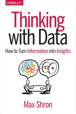 Max Shron - Thinking with Data