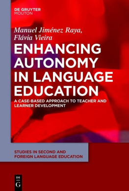 Manuel Jiménez Raya - Enhancing Autonomy in Language Education