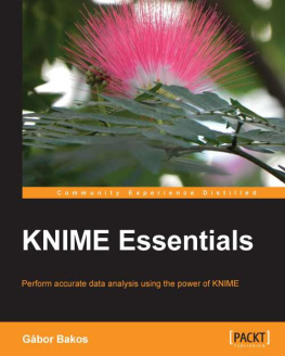 Gabor Bakos - KNIME Essentials