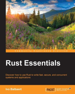 Ivo Balbaert - Rust Essentials