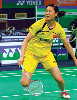 Fig 3 World Champion Lu Lan from China in action Fig 4 Danish Youngster - photo 6