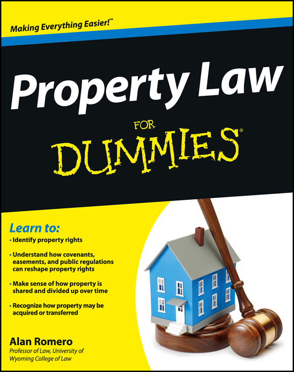 Property Law For Dummies Published by John Wiley Sons Inc 111 River - photo 1