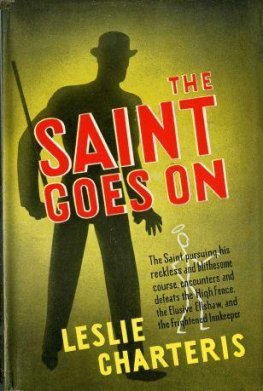 Leslie Charteris The Saint Goes On