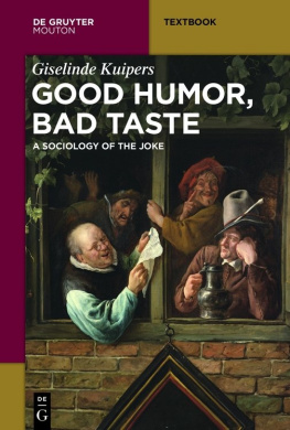 Giselinde Kuipers - Good Humor, Bad Taste