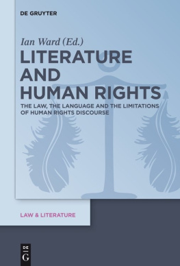 Ian Ward - Literature and Human Rights