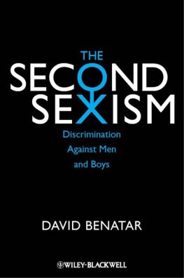 David Benatar - The Second Sexism