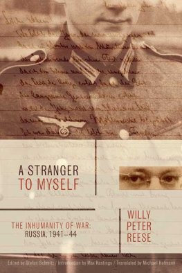 Willy Reese A Stranger to Myself