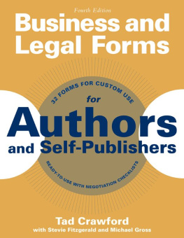 Tad Crawford - Business and Legal Forms for Authors and Self-Publishers