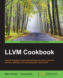 Mayur Pandey - LLVM Cookbook