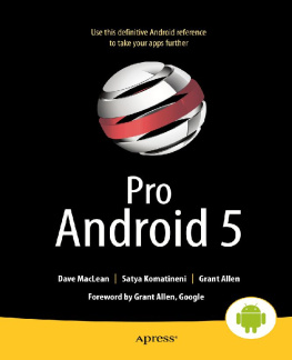 Dave MacLean - Pro Android 5