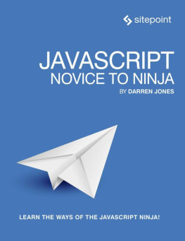 Darren Jones - JavaScript: Novice to Ninja