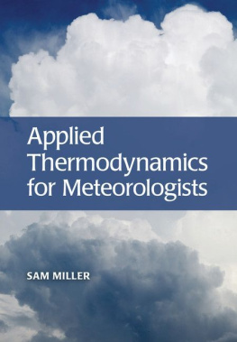 Sam Miller - Applied Thermodynamics for Meteorologists