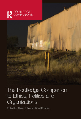 Alison Pullen - The Routledge Companion to Ethics, Politics and Organizations