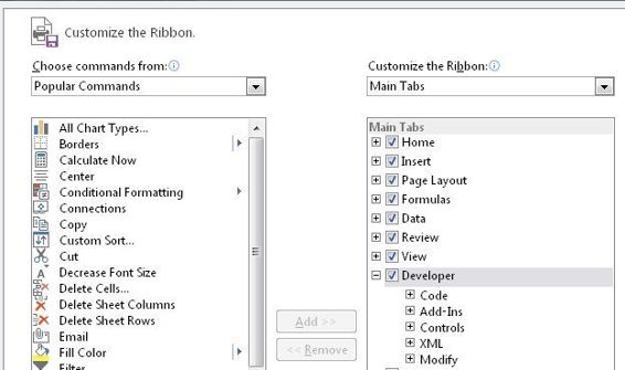 To show the Developer tab in Excel 2007 Click the Office button and then - photo 1