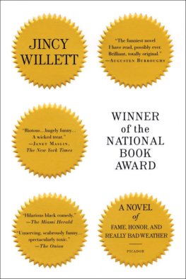 Jincy Willett - Winner of the National Book Award