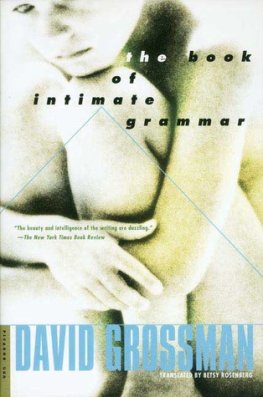 David Grossman - The Book of Intimate Grammar