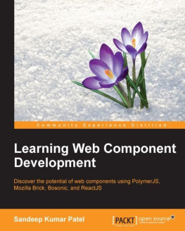 Sandeep Kumar Patel Learning Web Component Development