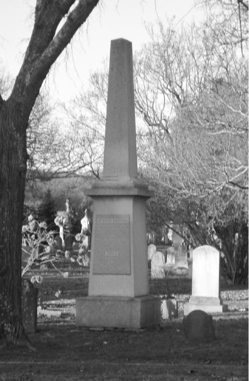 Authors Photo Granite monument erected in memory of Captain George Denison and - photo 2