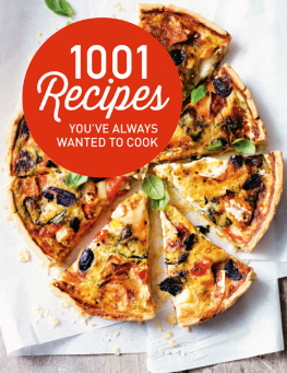 Heather Thomas 1001 Recipes Youve Always Wanted to Cook