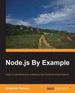 Krasimir Tsonev - Node.js By Example