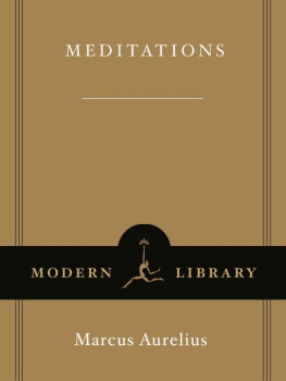 Marcus Aurelius Meditations: A New Translation