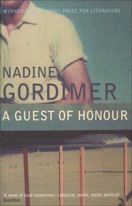 Nadine Gordimer - A Guest of Honour