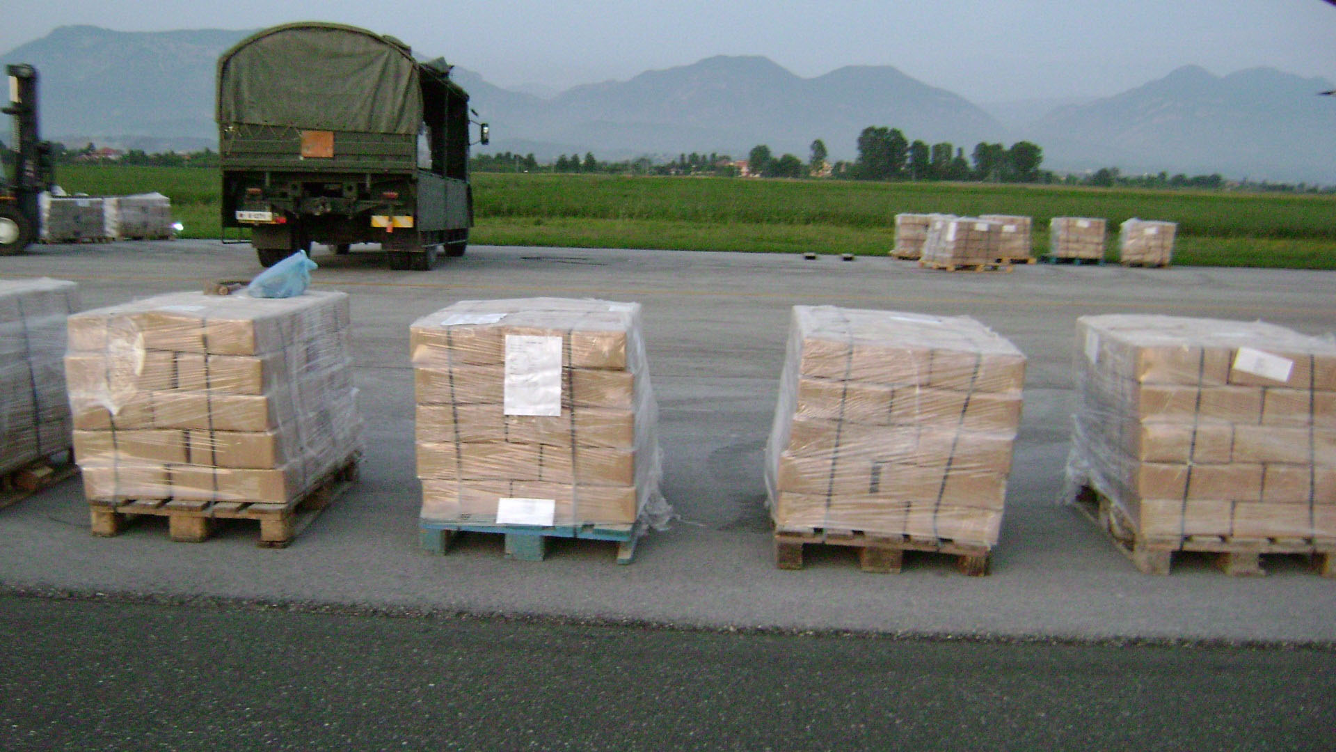 The ammo was put into lightweight cardboard boxes and palletized to be shipped - photo 11