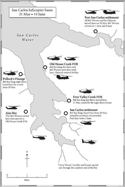 The final land battles of the Falklands war took place in two distinct phases - photo 5