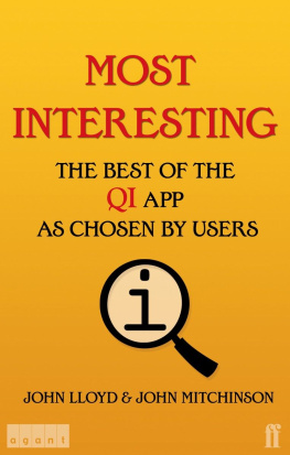 John Lloyd - Most Interesting: The Best of the QI App as Chosen by Users