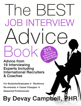 Devay Campbell - The Best Job Interview Advice Book