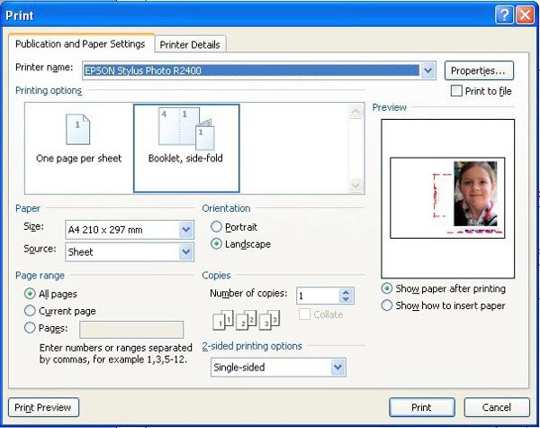 Printing your card Making a Calendar Open the software application select - photo 8