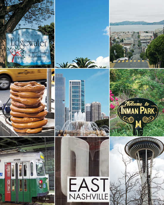 CLOCKWISE FROM TOP LEFT Edgewater in Cleveland Miracle Mile in LA Cow Hollow - photo 15