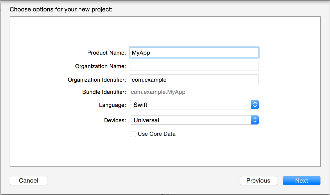 A Swift projects structure is nearly identical to an Objective-C project with - photo 1