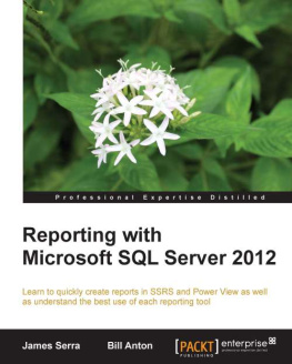 James Serra - Reporting with Microsoft SQL Server 2012