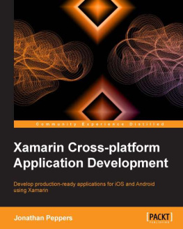 Jonathan Peppers Xamarin Cross-platform Application Developmen